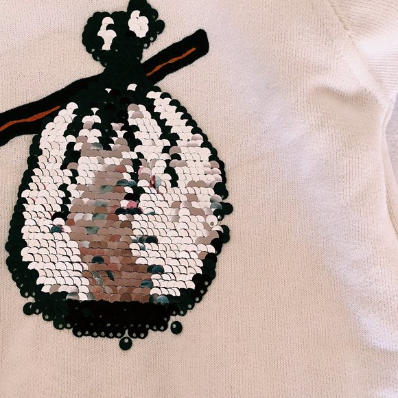 NEW Peanuts soft crewneck with reversible sequins! - Picture 4 of 6